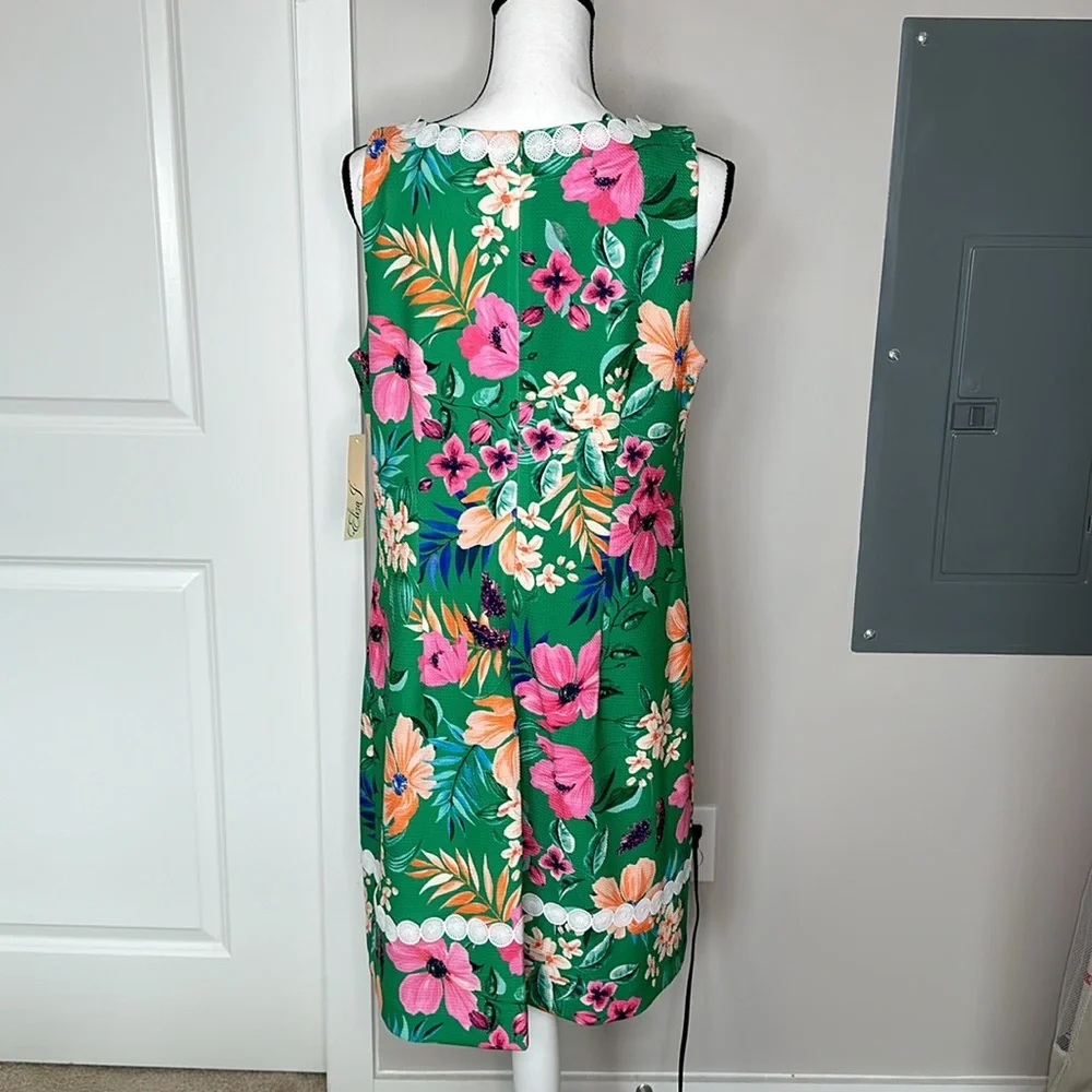 Eliza J Floral Mini Dress NWT - Picture 3 of 9